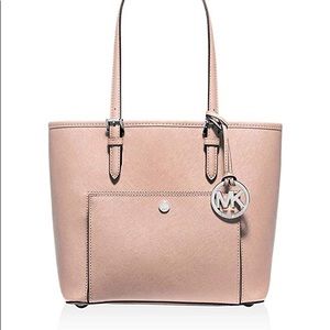 Michael Kors Jet Set Item MD TZ Snap Pocket Tote